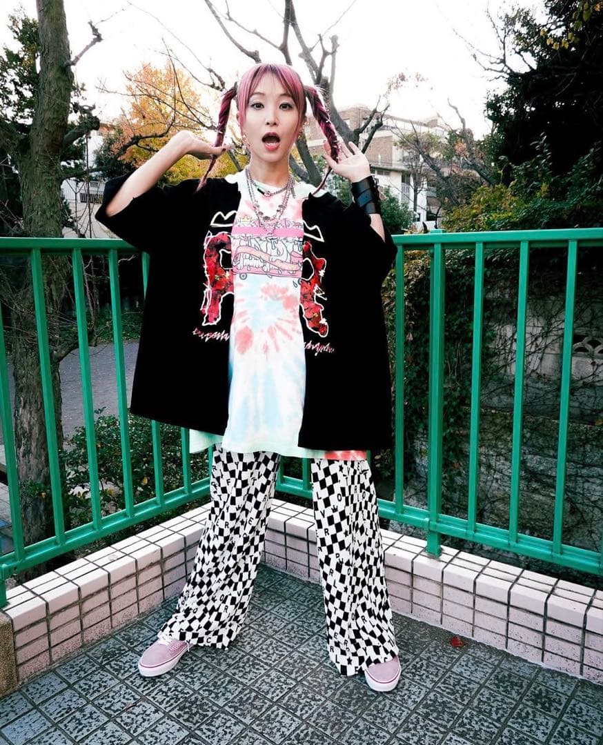 LiSA ROY reflect overjoy ドッキングリメイクTシャツ①