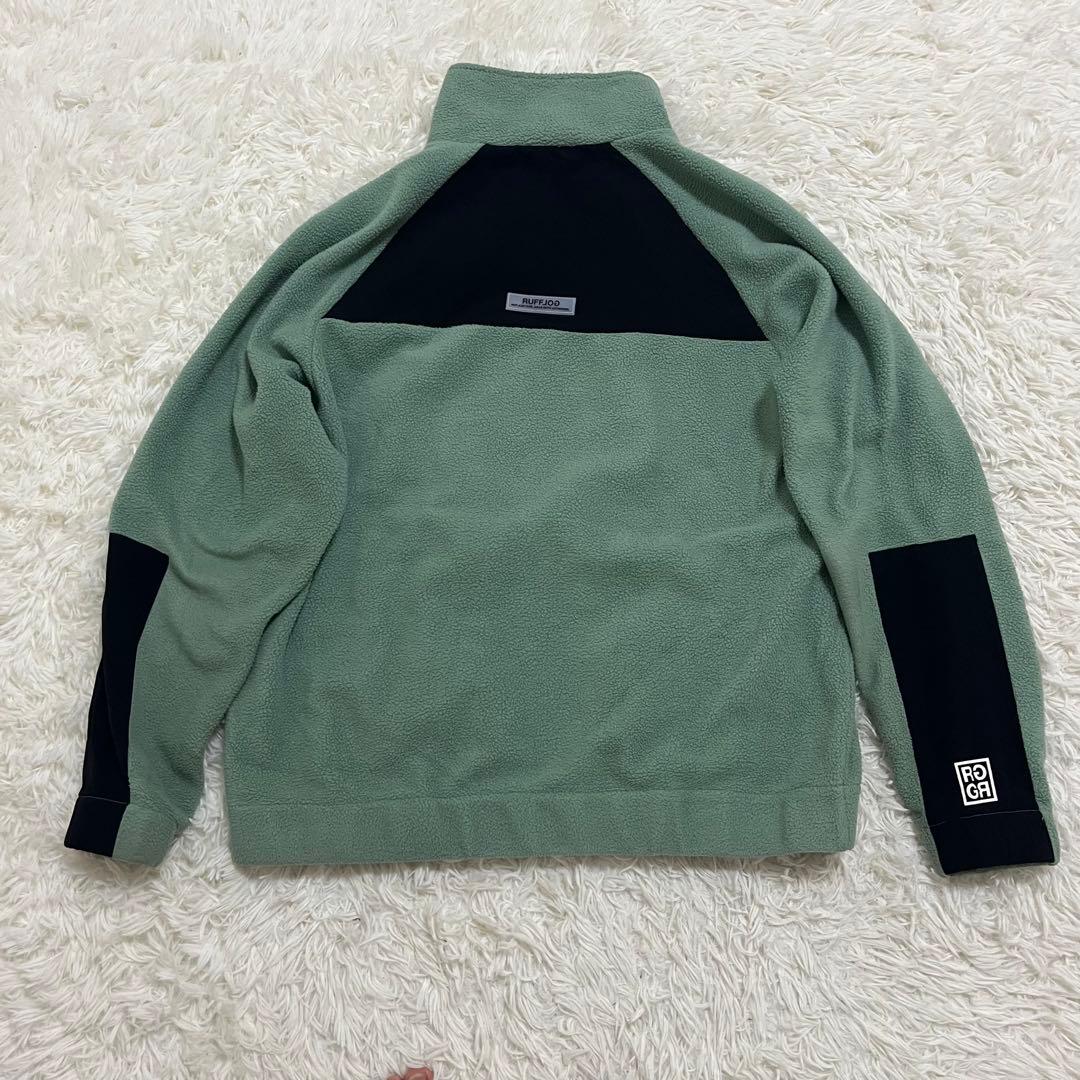 RUFFLOG フリースジャケット グリーン XXLゴルフウェア ラフロッグ