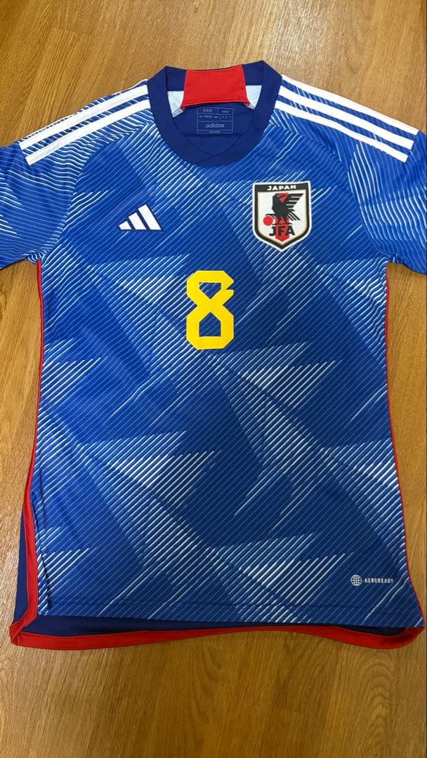 日本代表レプリカユニフォーム/8/堂安律 - メルカリ