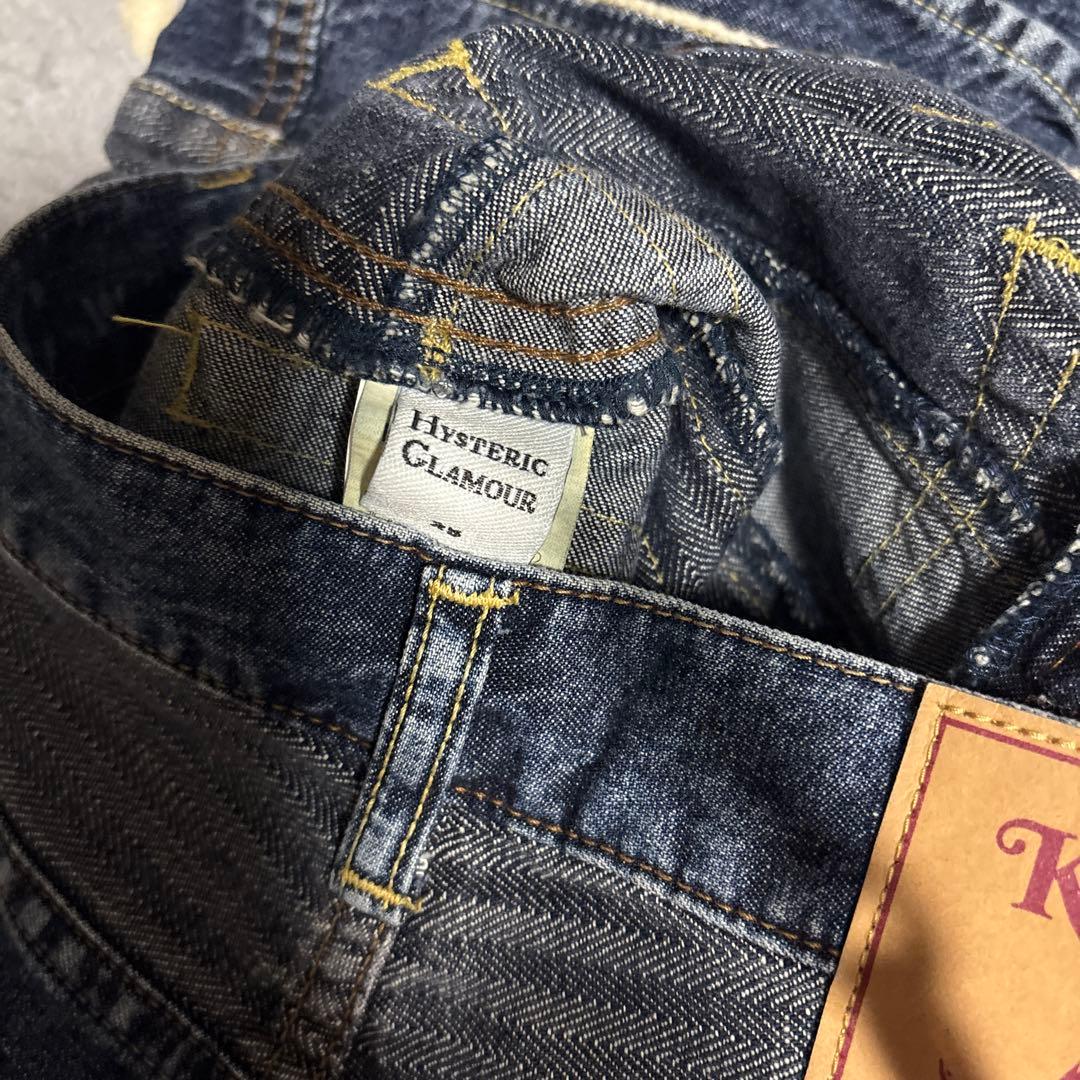 ヒステリックグラマー ☆エックスガールコラボ ウミヘビ♡ブーツカット