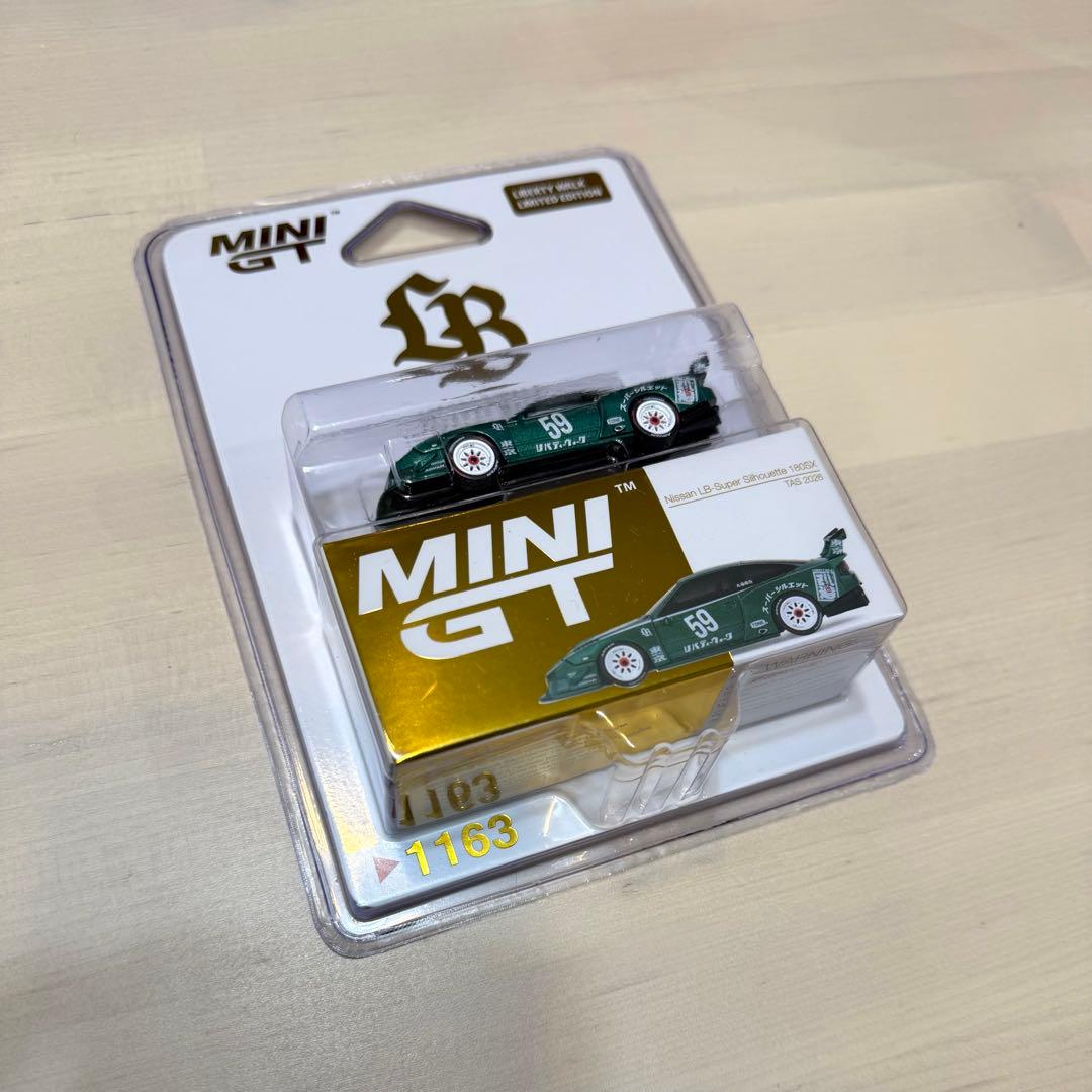 送料込☆新品☆MINI GT☆日産 180SX☆LBWK 東京オートサロン☆限定