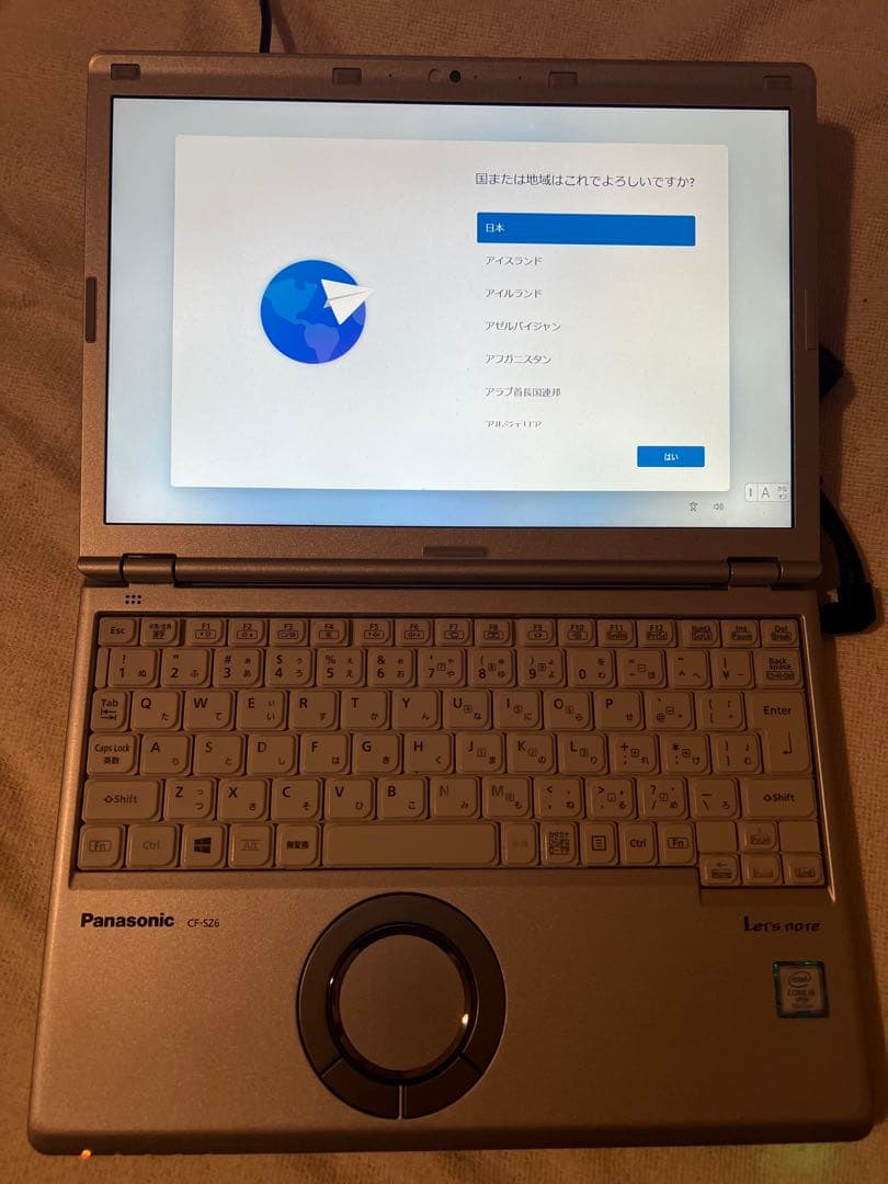 高性能、フルHD、LET'S NOTE SZ6-2、8GB、256GB SSD Let's note 国産メーカーPanasonic noteSZ6軽量頑丈第7世代最新Win11