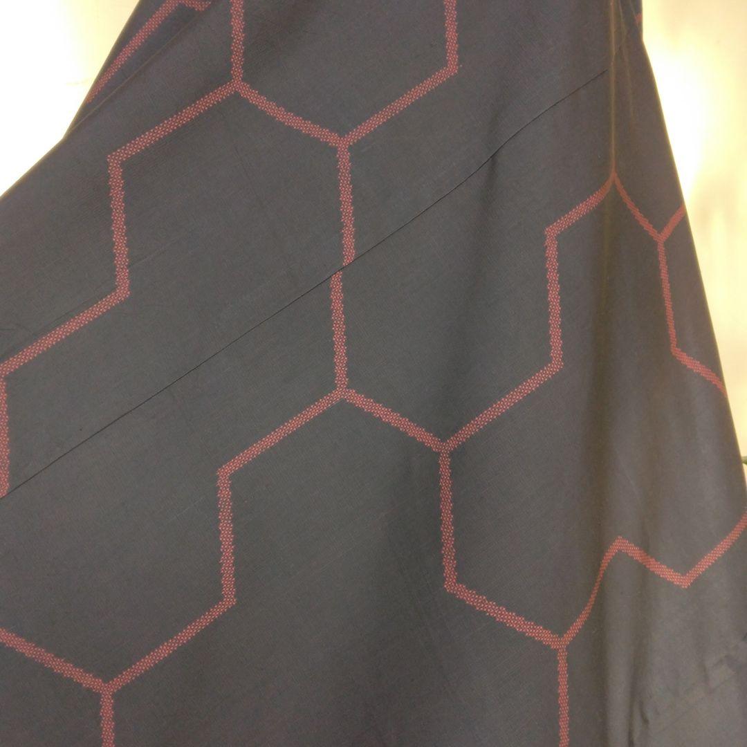 滝沢様ご確認用 大島紬生地からバイアス仕立てロングフレアー