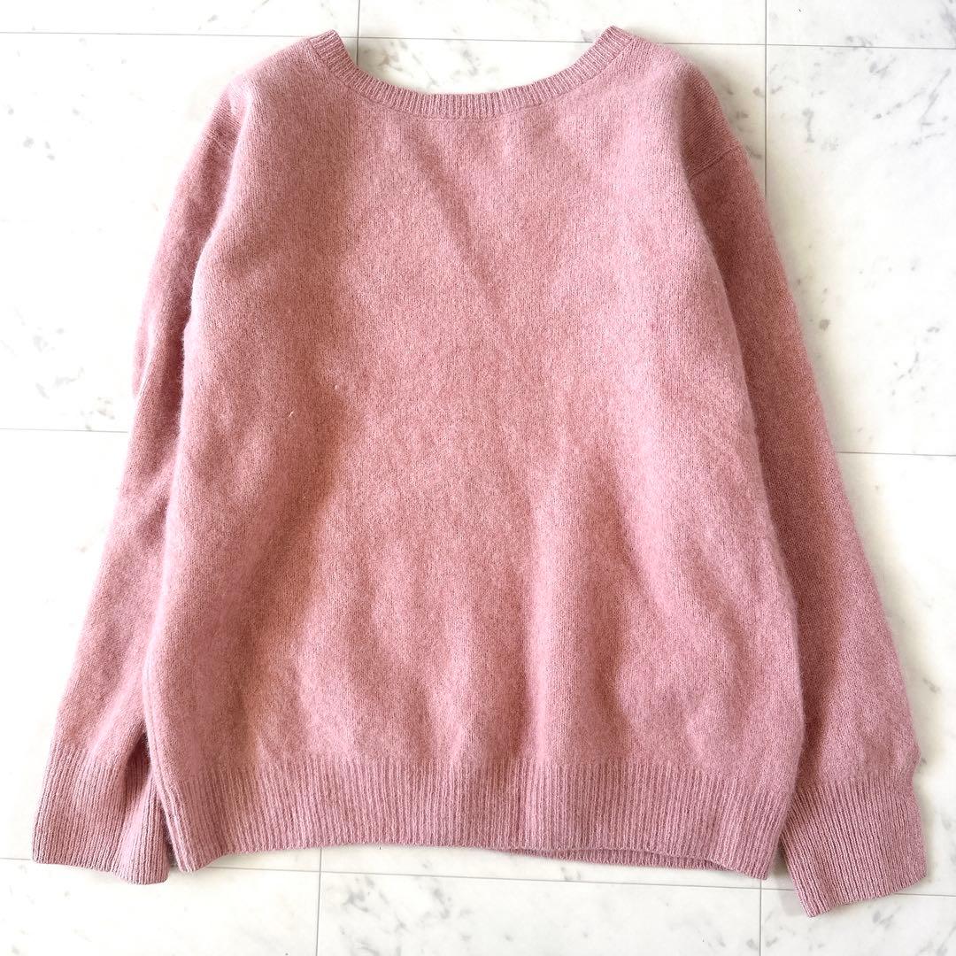 美品ღシーナリー ラクーン3WAYニットカーディガン 人気 ファーニット