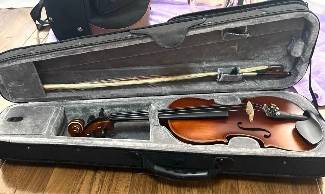 ヴァイオリン 4/4 初心者セット バイオリン 初心者 初心者セット 楽器 クリスマスプレゼント 子供