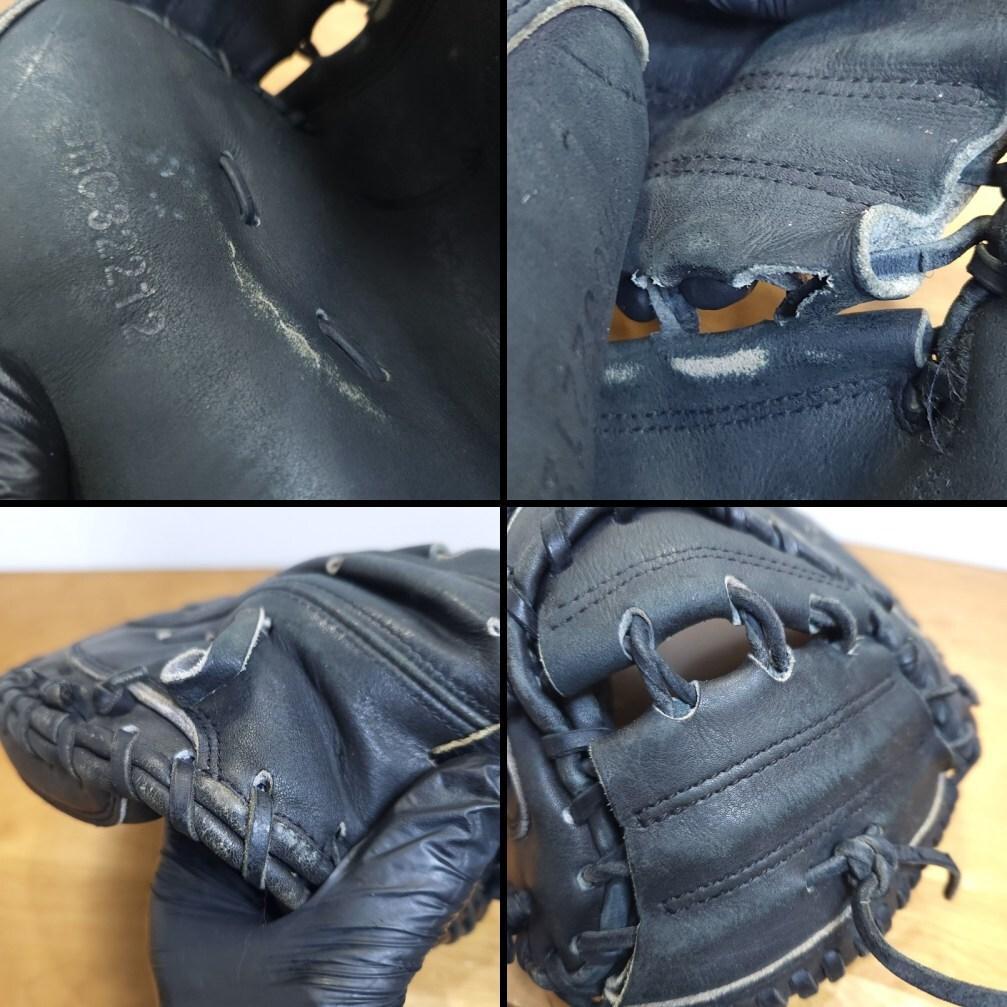 ZETT ゼット 古田モデル ヤクルト旧ラベル キャッチャーミット 軟式