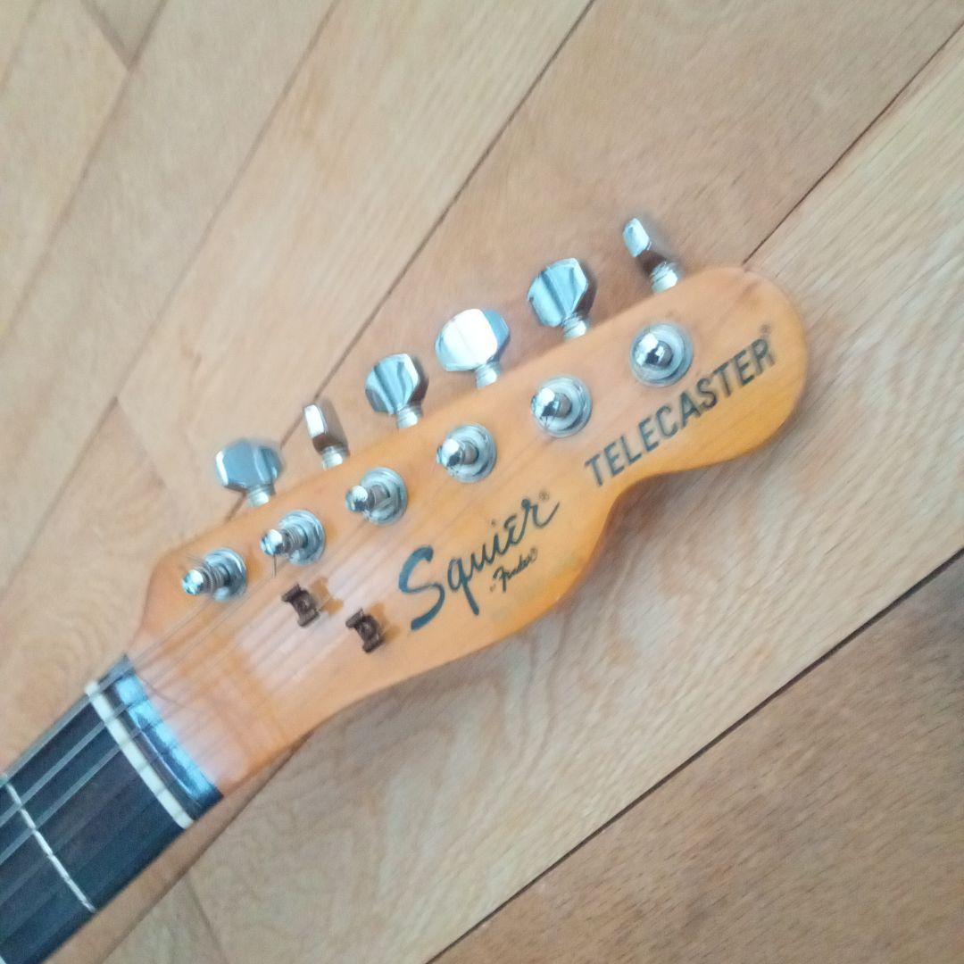 Squier Telecaster ブラック　86.87年フジゲンEシリアル