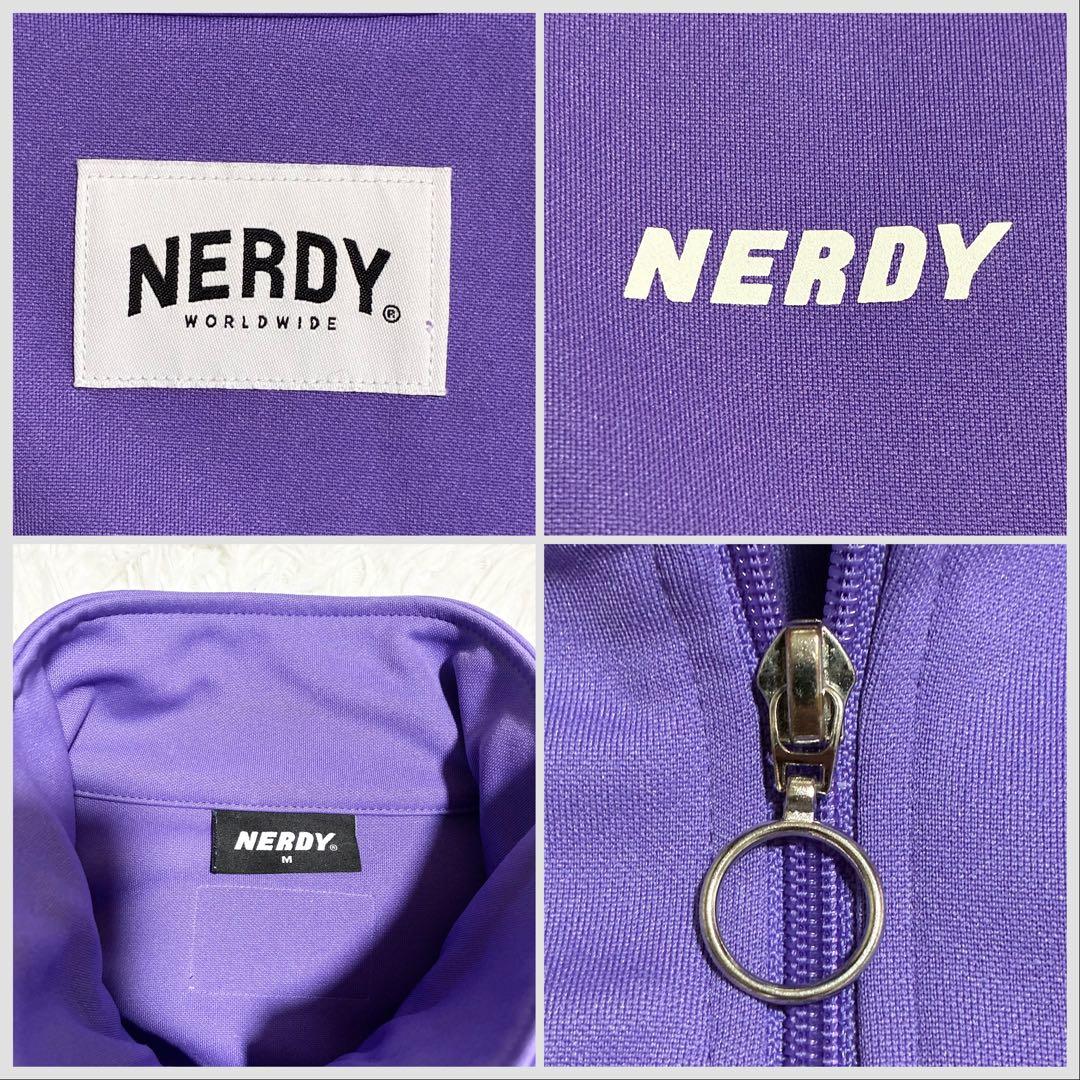 極美品【NERDY】ノルディ ジャージ セットアップ 韓国アイドル 紫 M