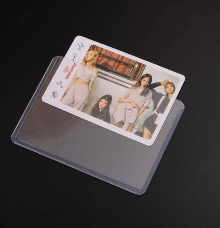 カードホルダー　トップローダー 100枚 透明　横入れ　硬貨　フィルム　トレカ