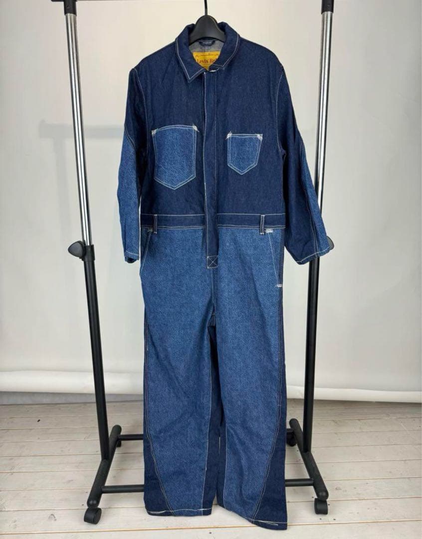 希少メンズサイズM リーバイスレッド オールインワン つなぎ Levis Red