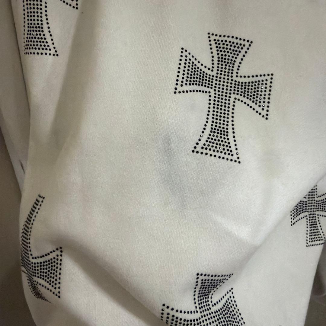 unknown十字架パーカー クロスパーカー ホワイト 白 - メルカリ