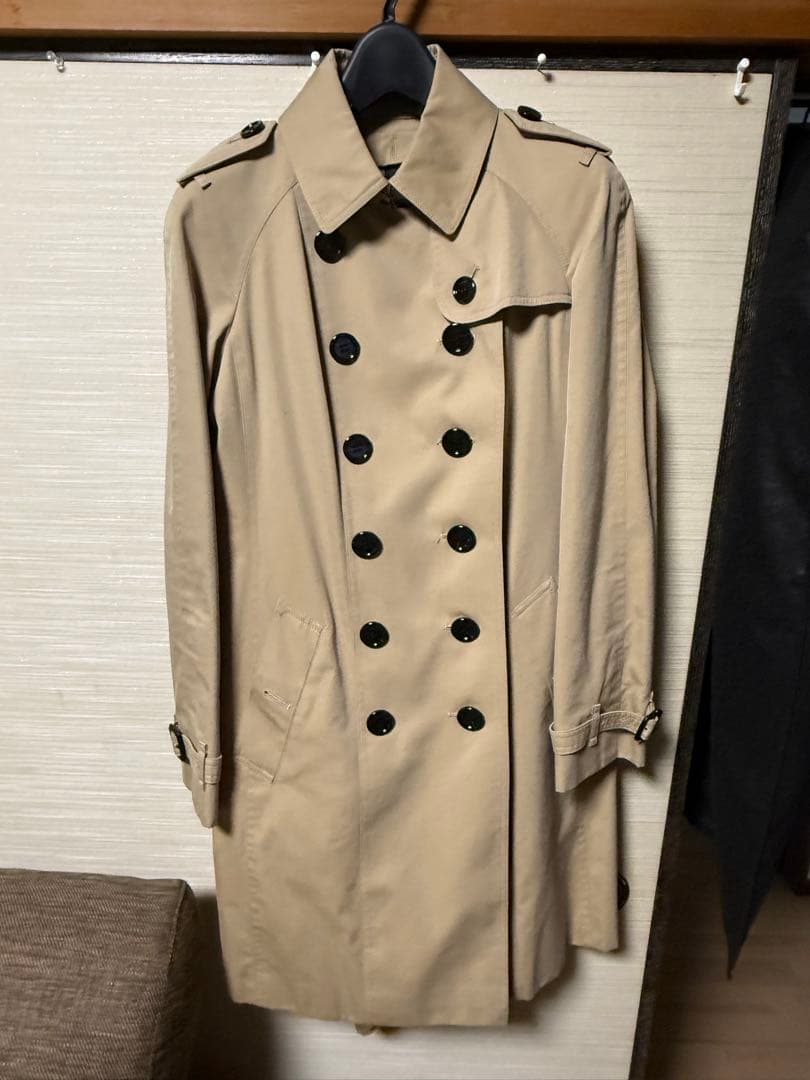 Burberry トレンチコート ベージュ サイズ42 ライナーベスト付き 中古・古着通販】BURBERRY LONDON (バーバリーロンドン) ライナー付