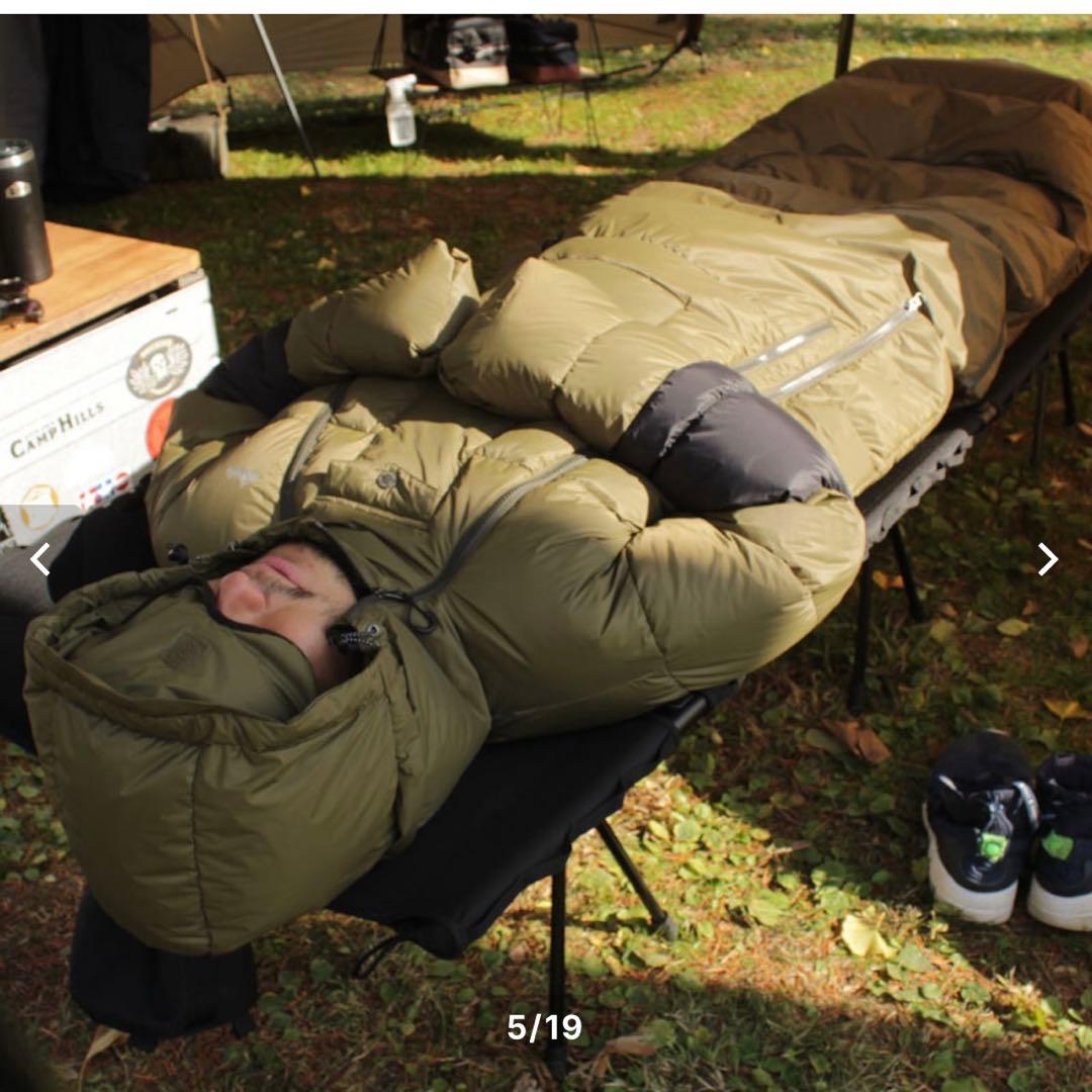 grn outdoor ジャケット シュラフ キャンプ Lサイズ - アウトドア寝具激安