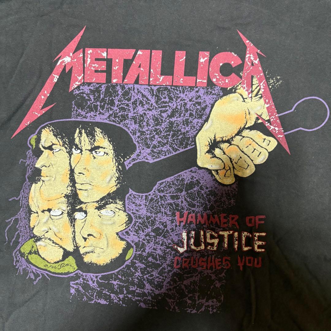 LLICA 80'sヴィンテージ Tシャツ メタリカ サイズXLUSA製