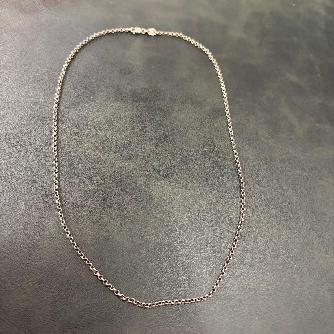 り*く様 クロムハーツ ロールチェーン 925 20インチ 2001 中古 50