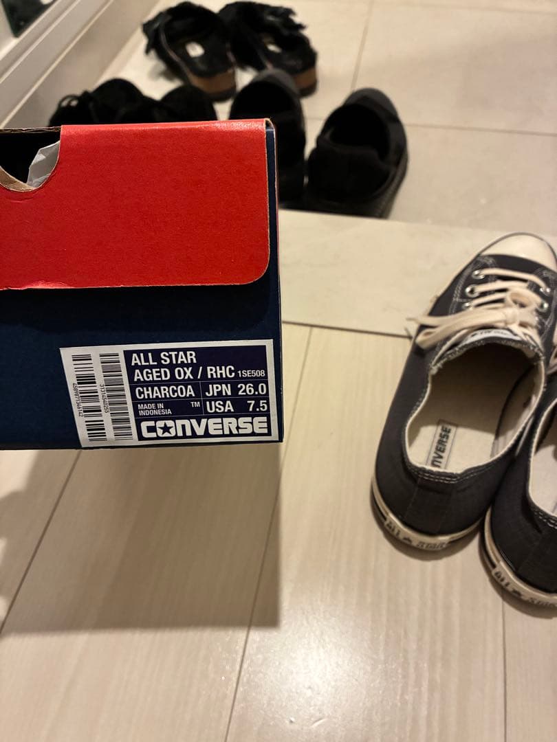 3回着用 ロンハーマン別注 RHC Converse All Star 26.0 - メルカリ