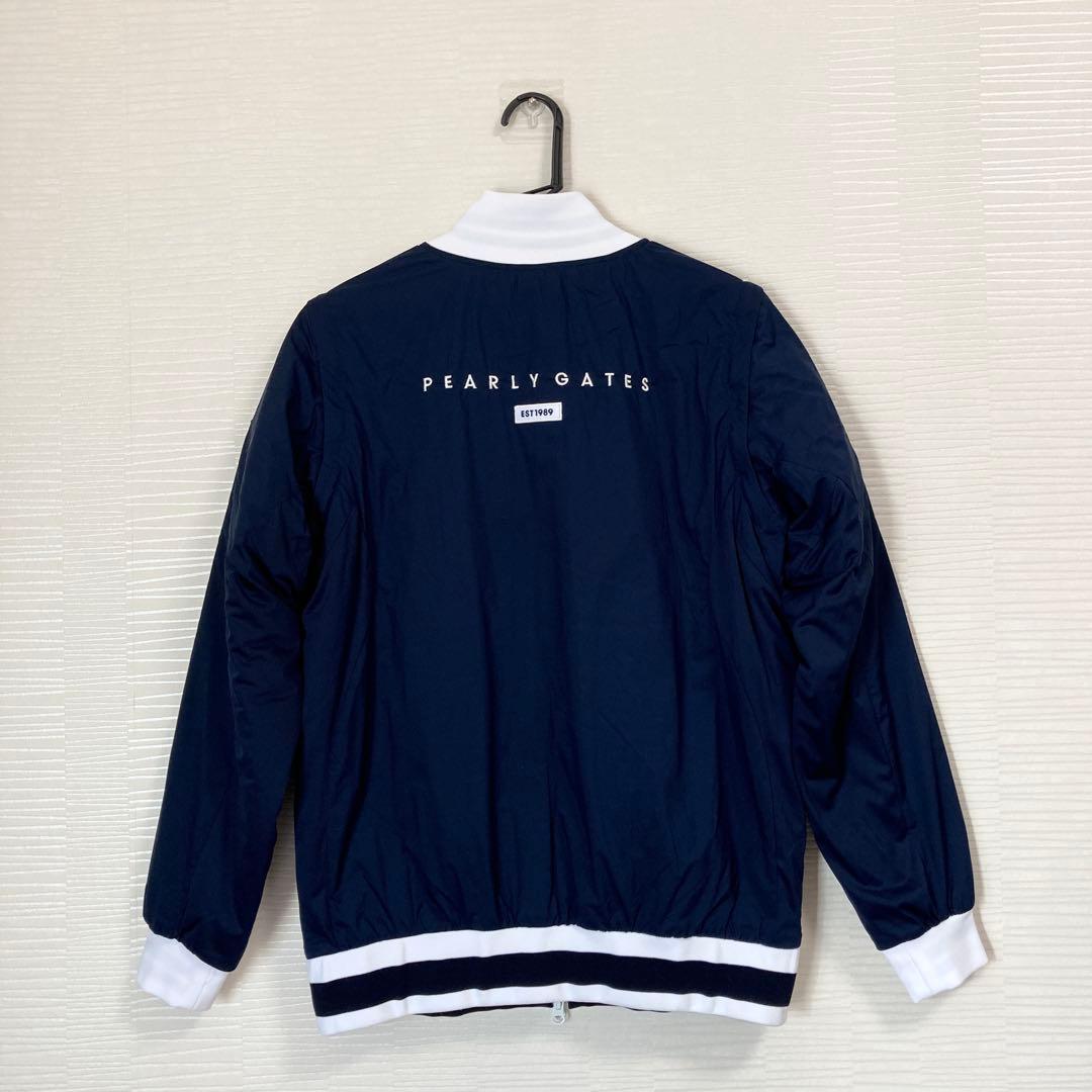 美品 パーリーゲイツ レディース 4WAY リバーシブル中綿ジャケット