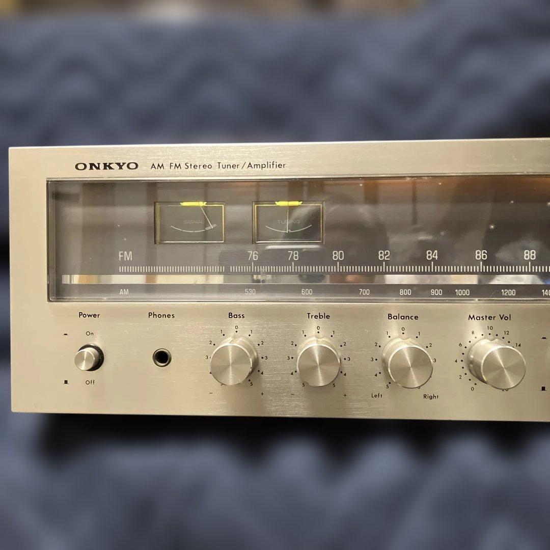 決算最終特価】 ONKYO レシーバーAM-FM Stereo - メルカリ
