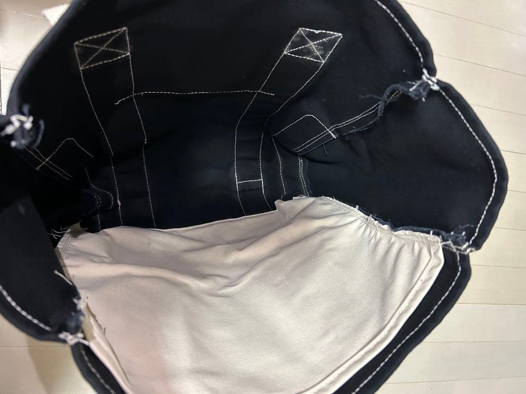 ラングリッツレザー キャンバストートバッグ - メルカリ