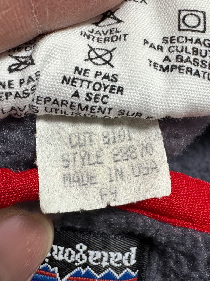 89年 USA製 パタゴニア ストレッチ シンチラ ネックゲーター - メルカリ