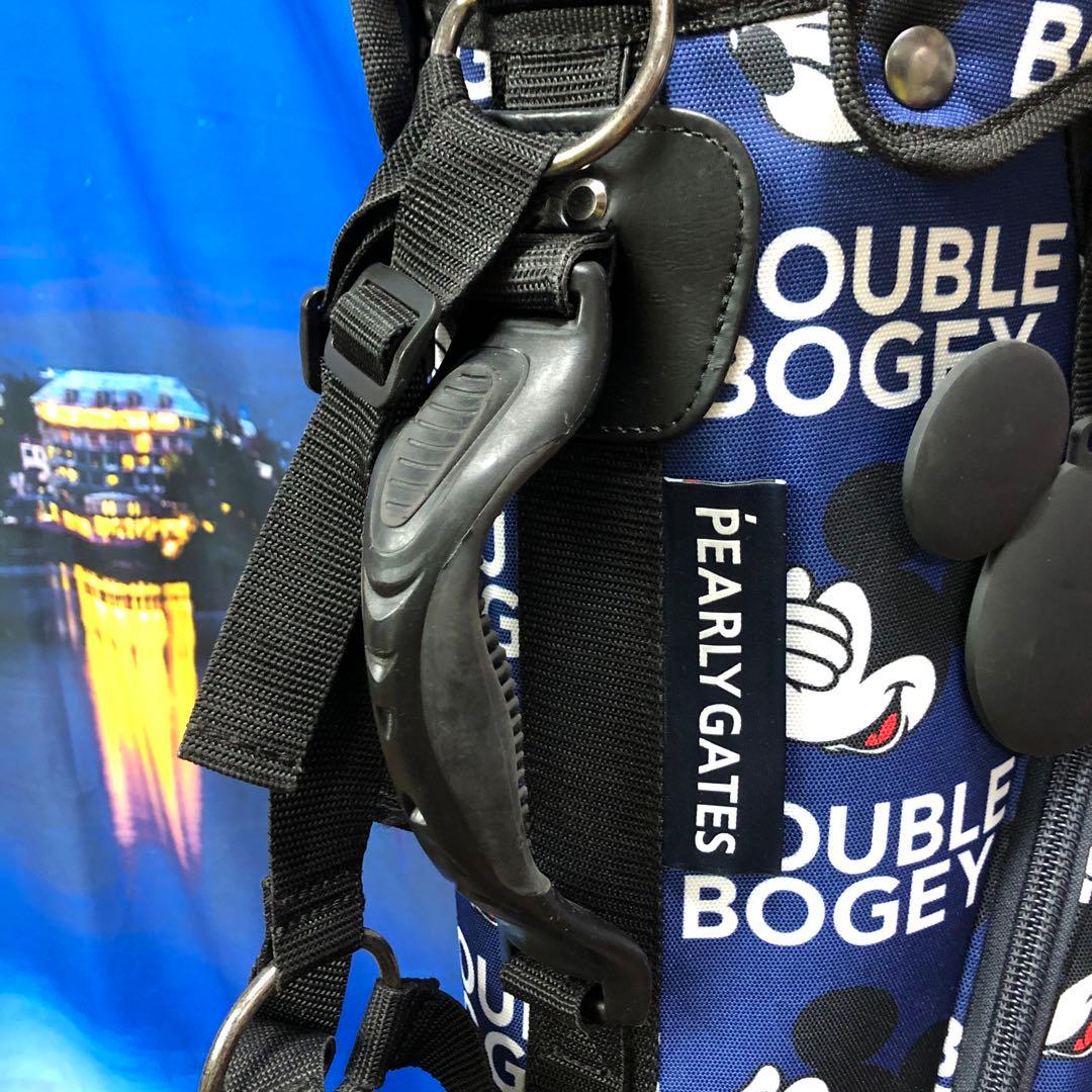 寶BU-1109 パーリーゲイツ ミッキーコラボ キャディバッグ スタンド式