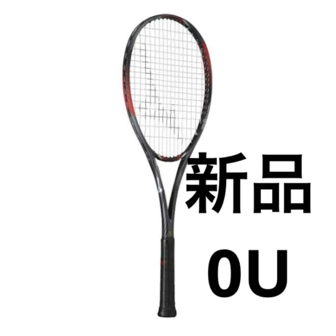 D FORCE V-TOUR新品 0U ソフトテニスラケット ブラック/レッド テニスショップラリー / MIZUNO(ミズノ) ソフトテニスラケット 前衛用