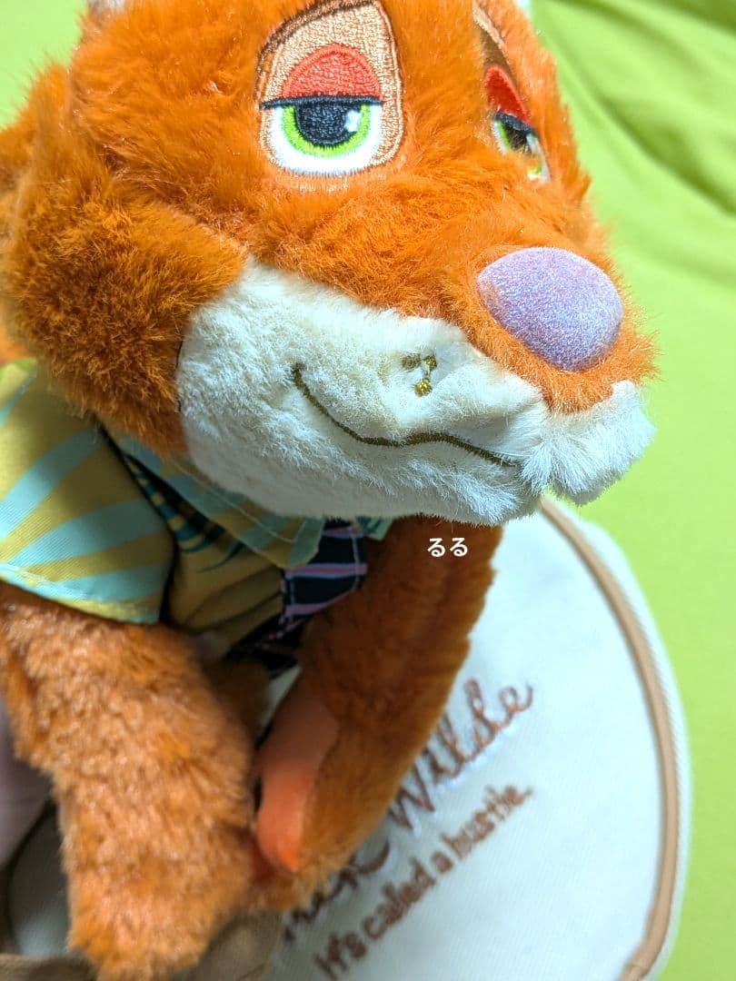 レア ！！　ズートピア　ニック　ショルダーバッグ　ぬいぐるみ付き　取り外し可能