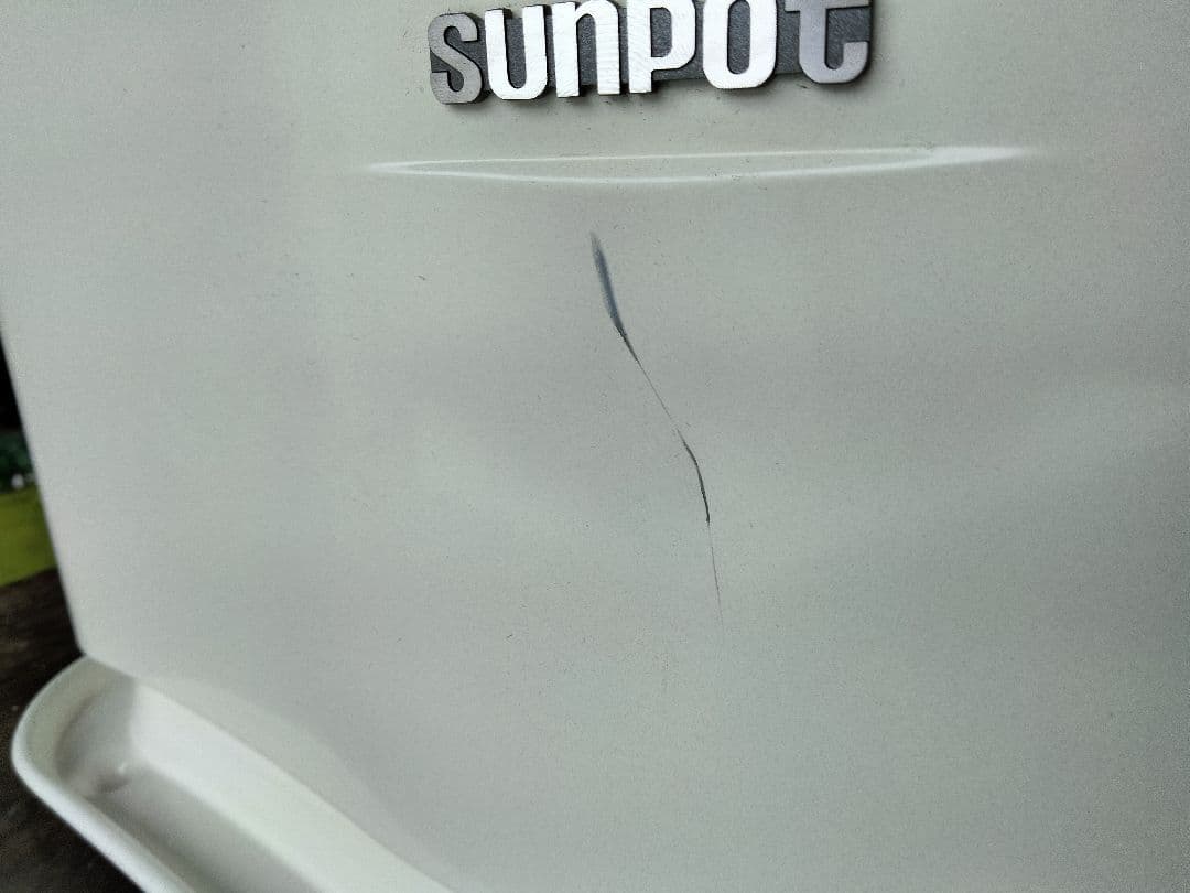 札幌発サンポットFF石油ストーブ！品番「FFR‐384BL」2013年式中古品①