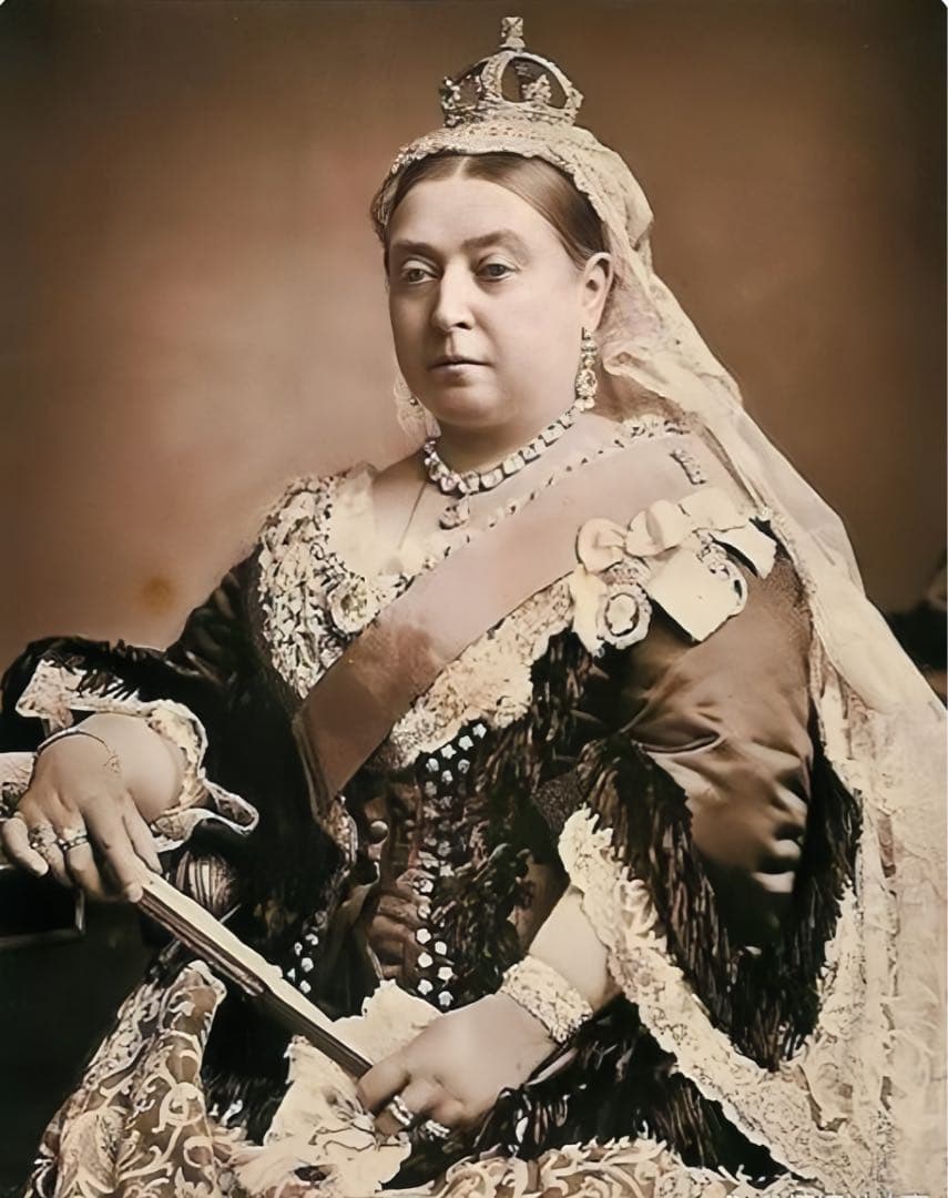 大英帝国1889年ヴィクトリア女王 ジュビリーヘッドクラウン大型銀貨