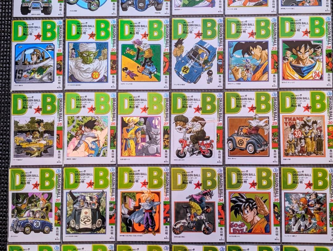 ４９枚スリーブ入　ドラゴンボール鳥山明カバーイラスト　ジャンプ作家イラストカード