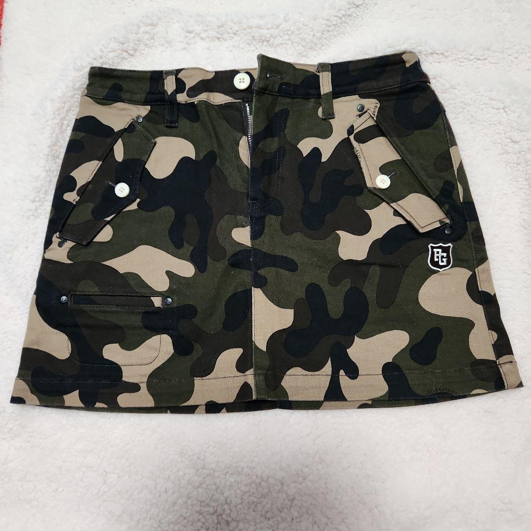 PEARLY GATES 迷彩スカート サイズ0 - メルカリ