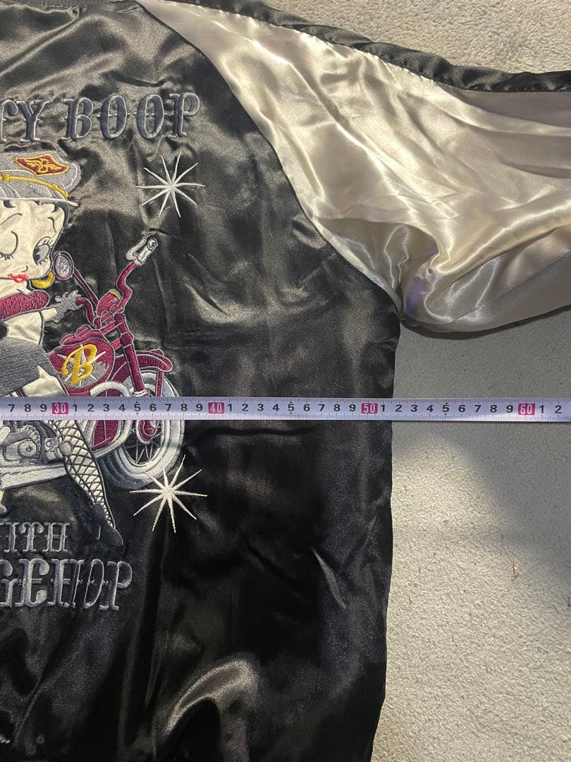 追記 ☆美品☆ ベティブープ スカジャン hedgehop コラボ サイズ注意