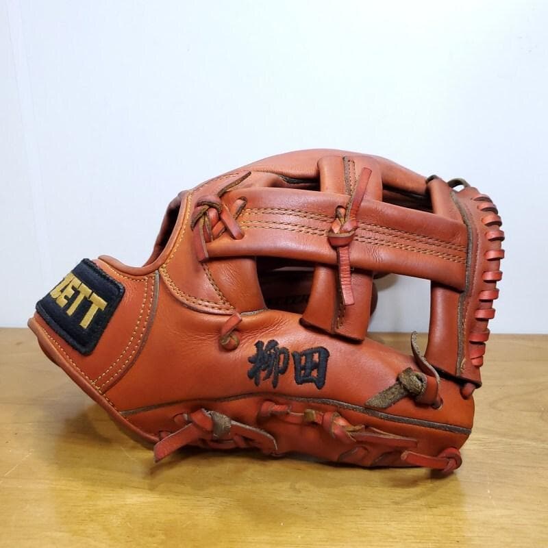 ZETT ゼット NPB 元 ダイエー 柳田聖人 プロステイタス 硬式グローブ