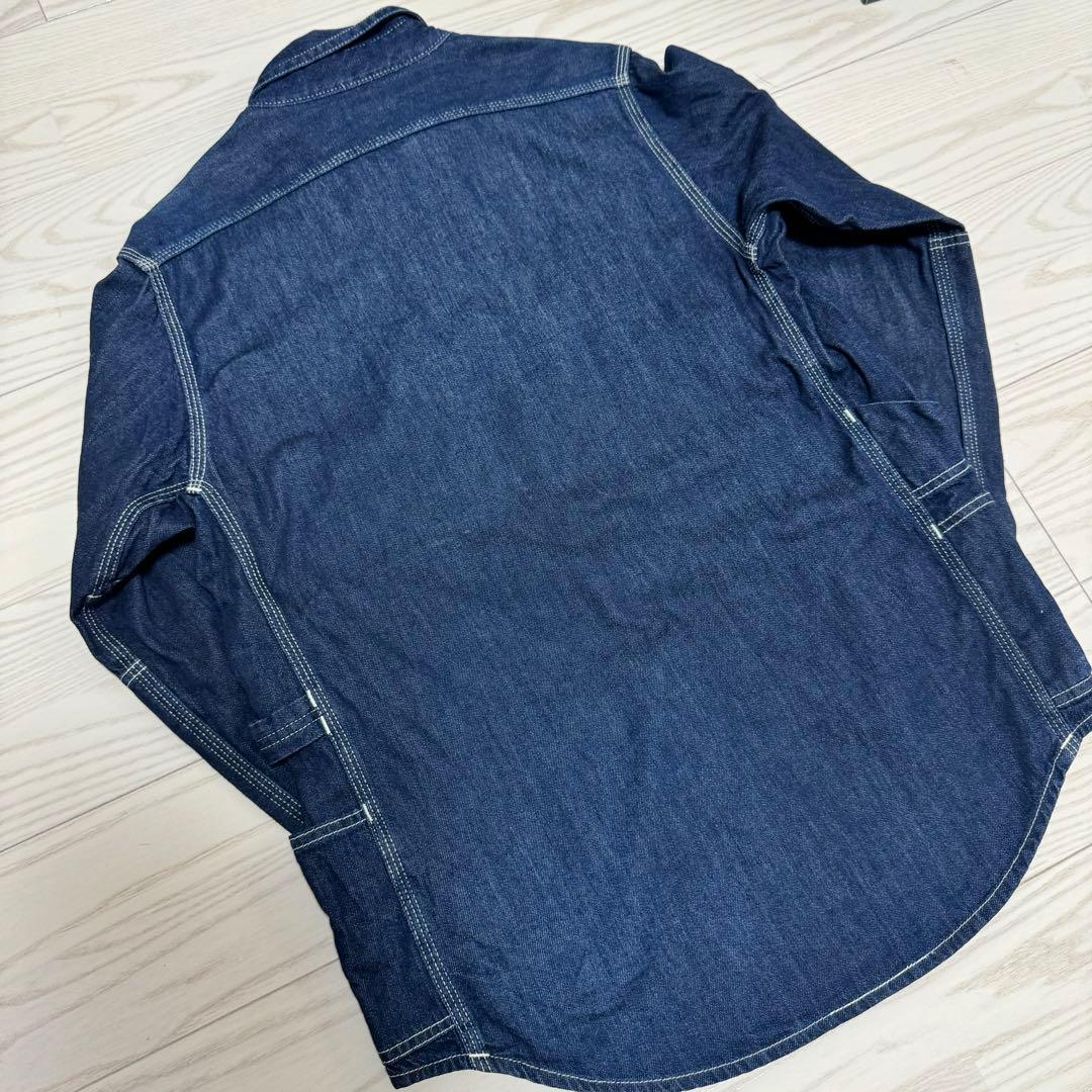 sassafras ササフラス デニムシャツ ワークシャツ - メルカリ