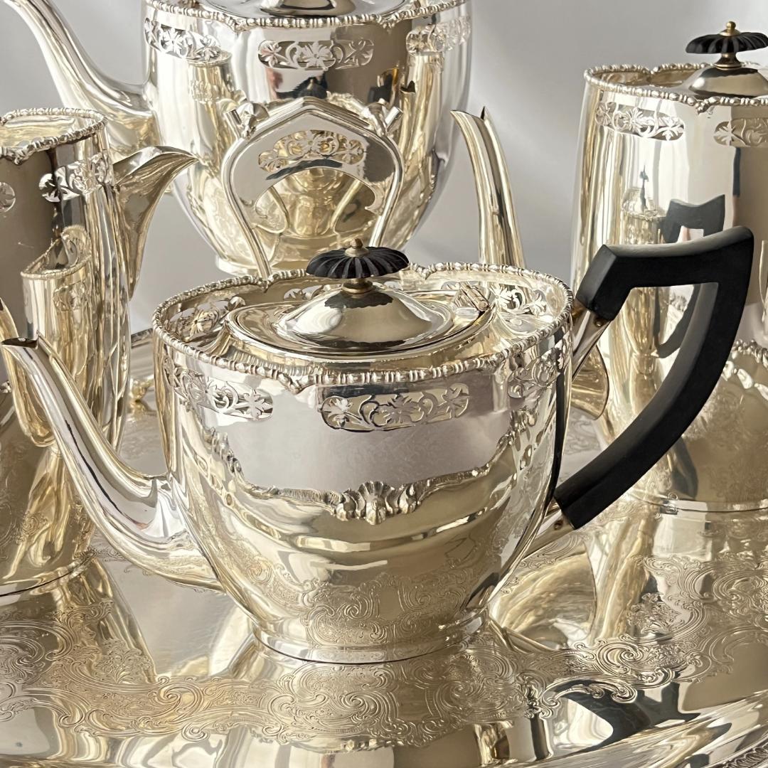 Marples Wingfield & Wilkins】 ティーサービス 6点｜Marples