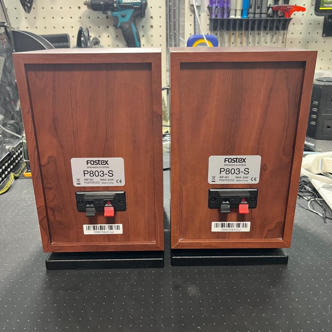 FOSTEX P803-S ハイレゾ対応コンパクトスピーカー - メルカリ