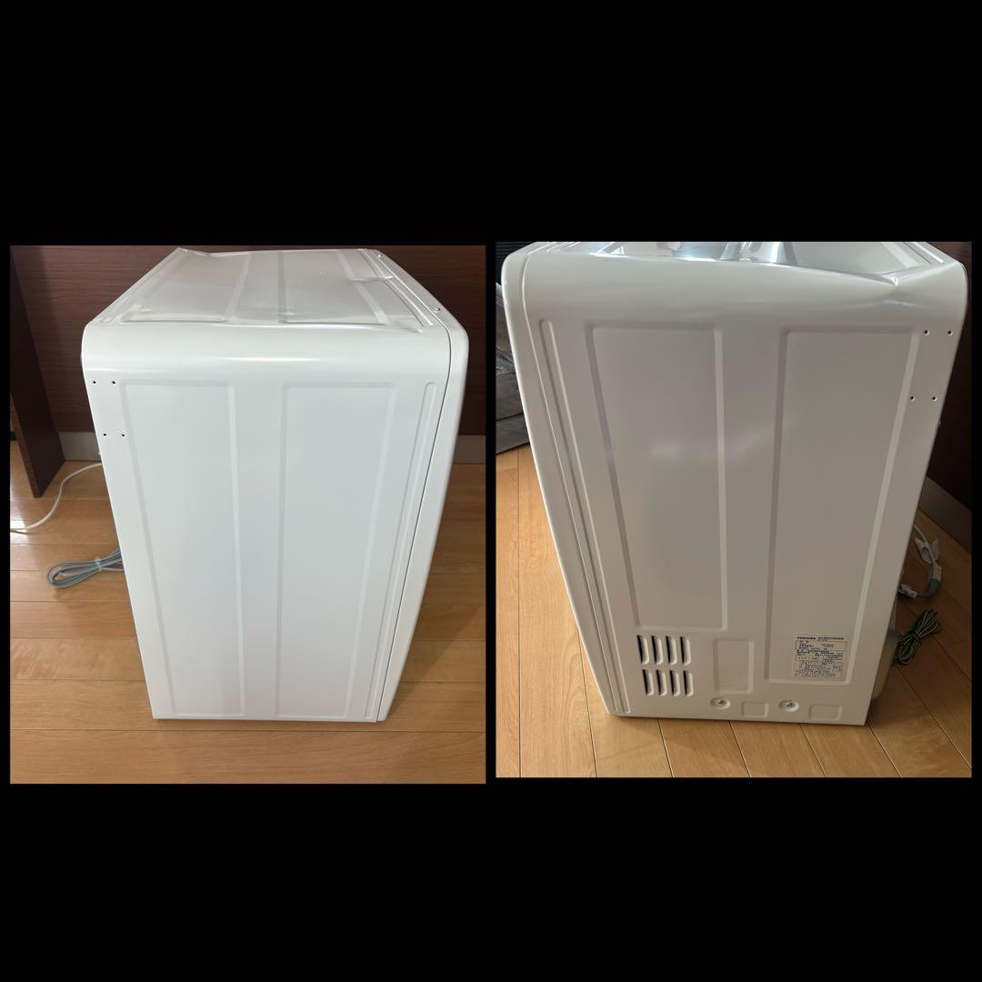 東芝 衣類乾燥機 ED-458 4.5kg ピュアホワイト 2023年製