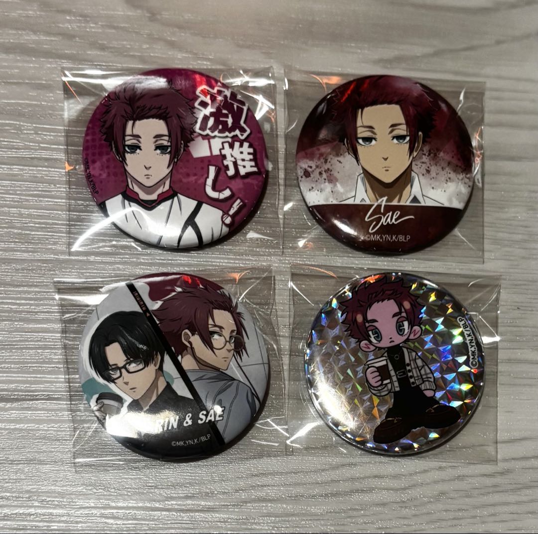 ブルーロック 糸師冴 缶バッジ - メルカリ