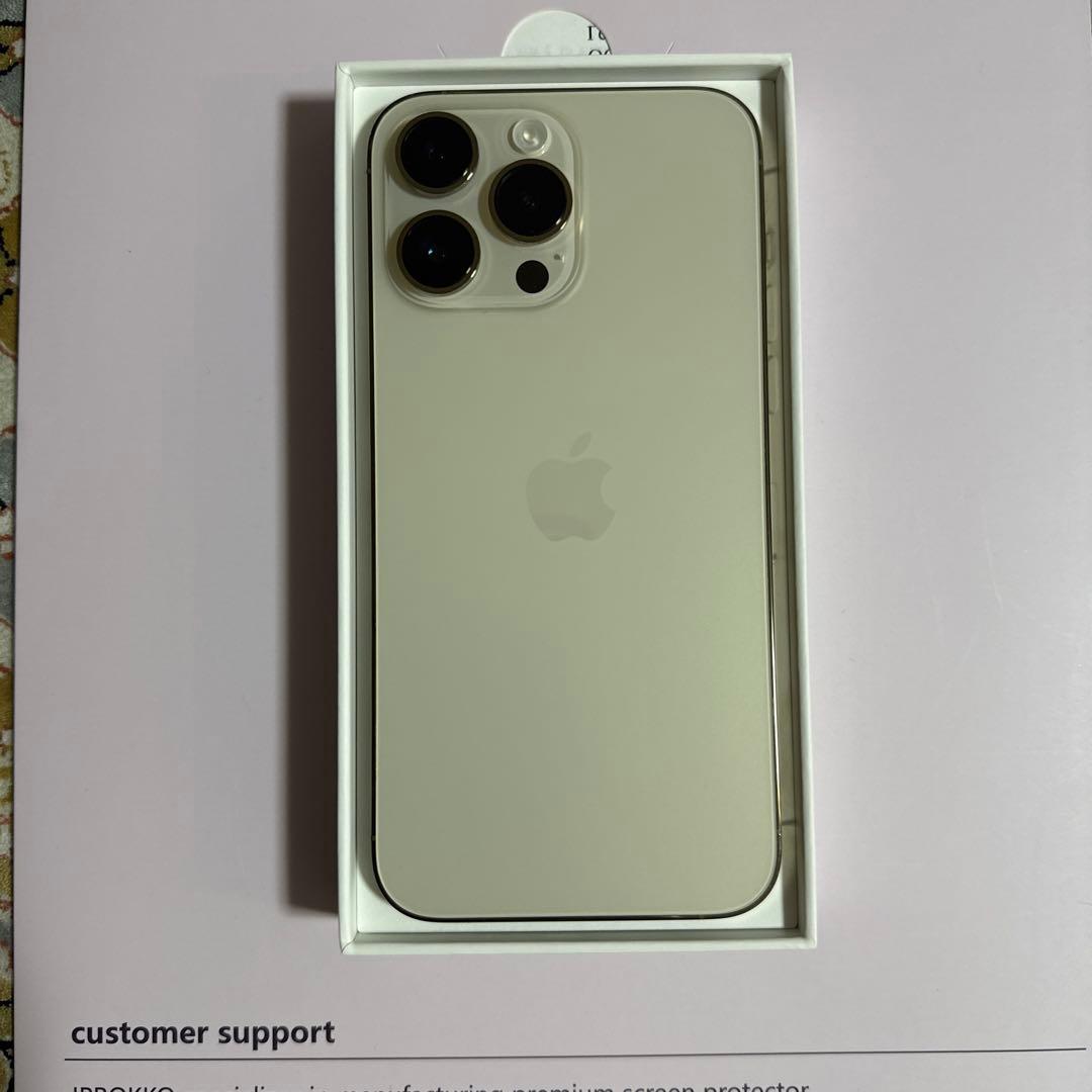 Apple iPhone14Pro Max 1 TB SIMフリー ゴールド本体 iPhone 14 Pro Max 1TB - ゴールド（SIMフリー）[整備済製品] - Apple