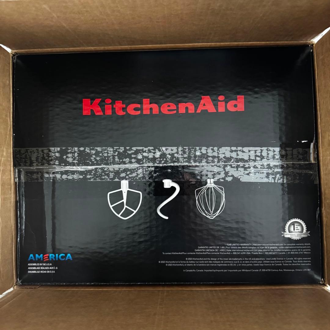 キッチンエイド スタンドミキサー ボウルリフト 5.2L レッド