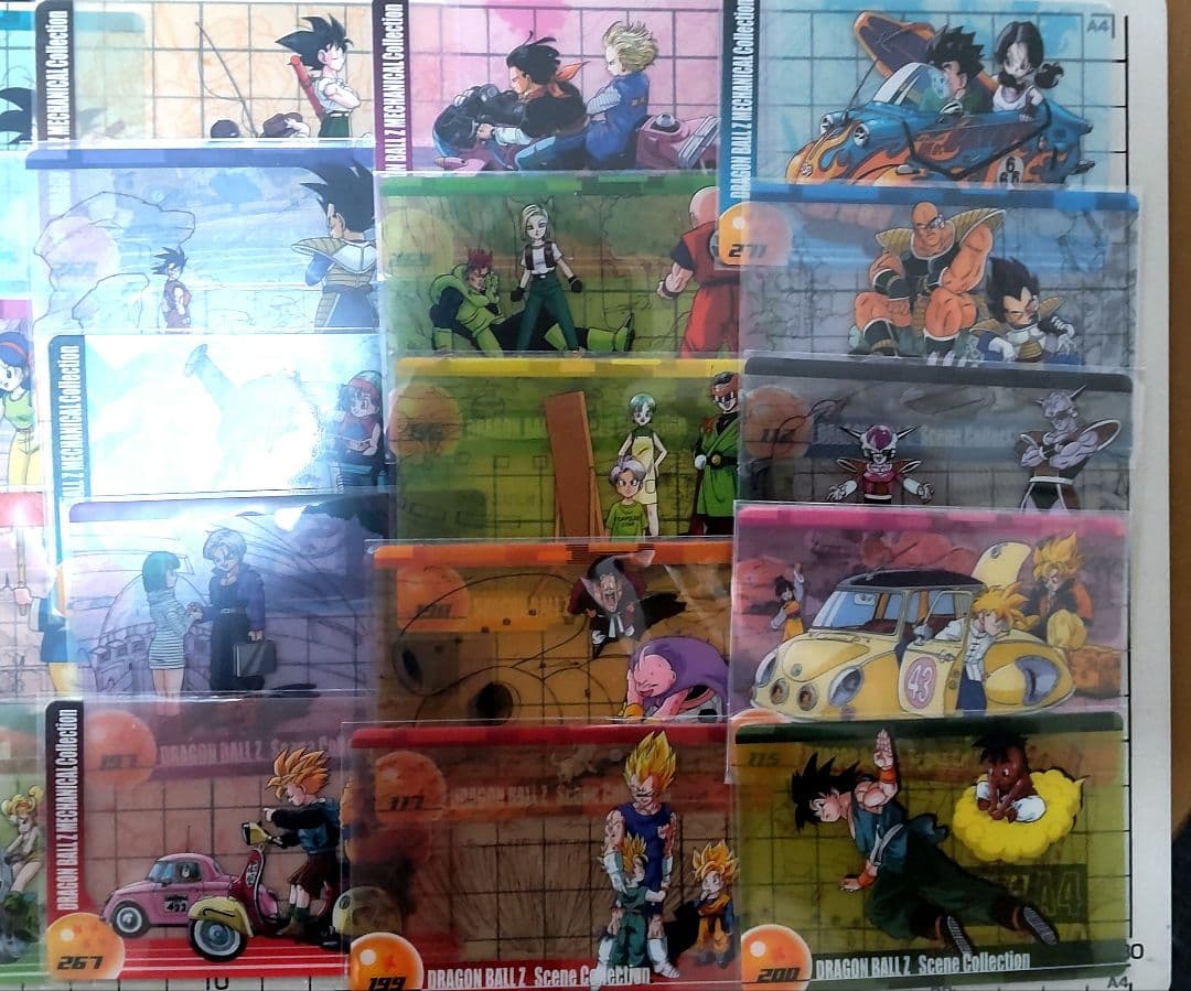 ドラゴンボールウェハースカード　森永