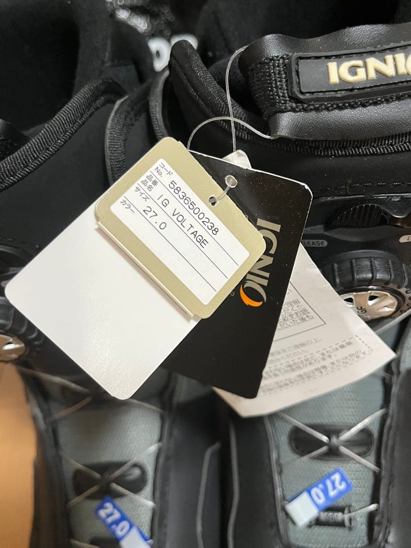 【新品未使用】IGNIO スノーボードブーツ 27.0cm