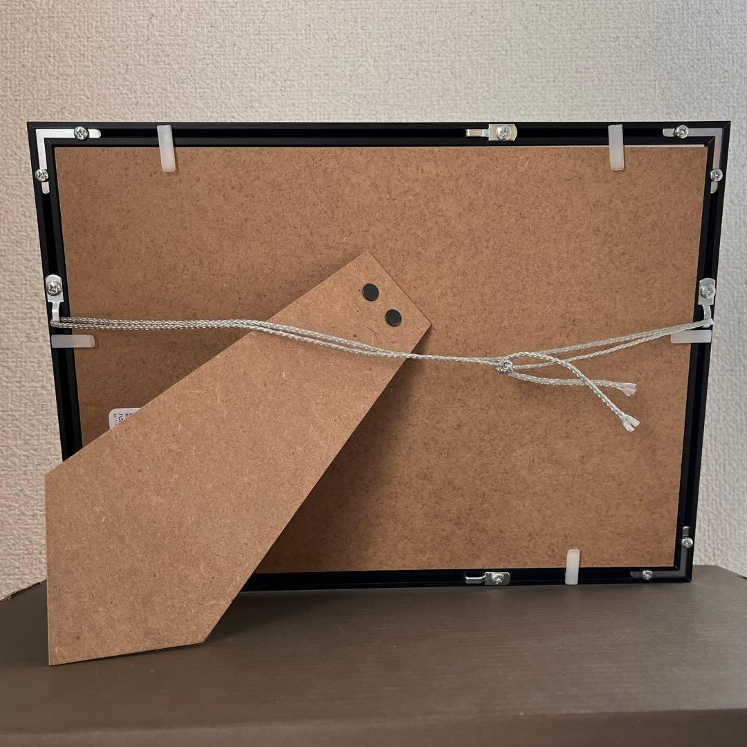 「悠生」 オイルパステル★原画1点物.額入り