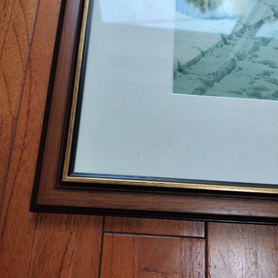 超貴重品」矢口高雄 サイン落款あり「冬木立ち」 共シールあり - メルカリ