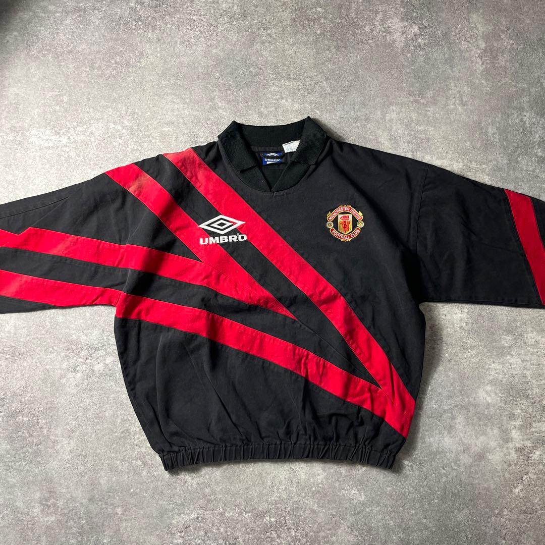 90s MANCHESTER UNITED UMBRO Drill Top XL - メルカリ