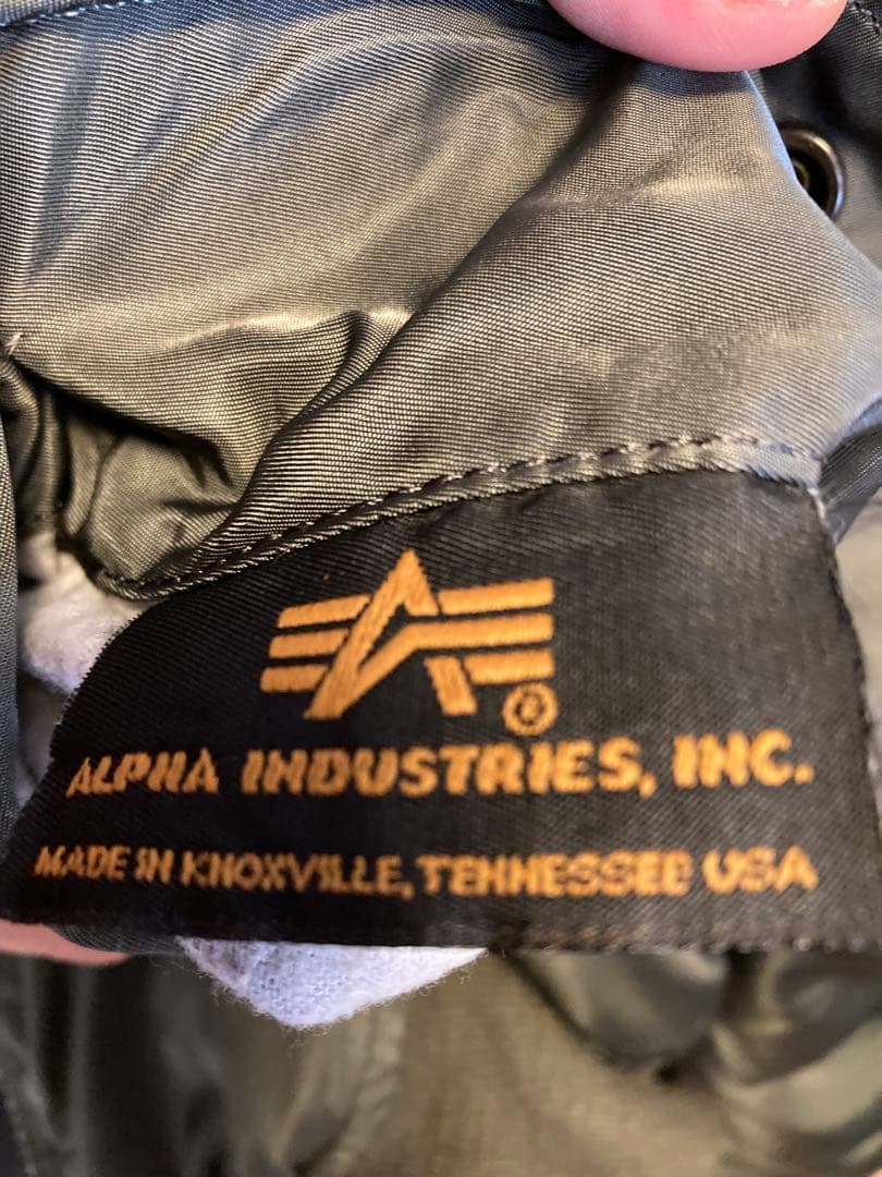 819 アルファインダストリーズ MA-1フライトジャケット USA製 L - メルカリ