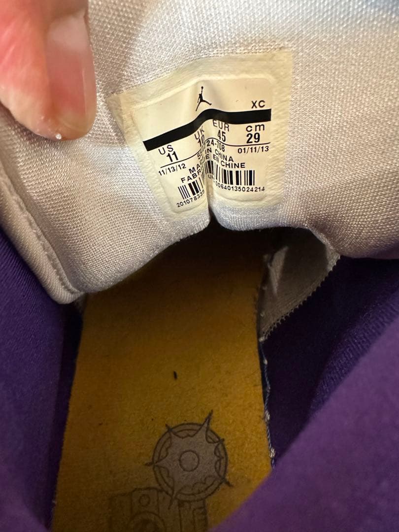 靴 Nike Air Jordan 1 Mid LAKERS \"Lakers\"