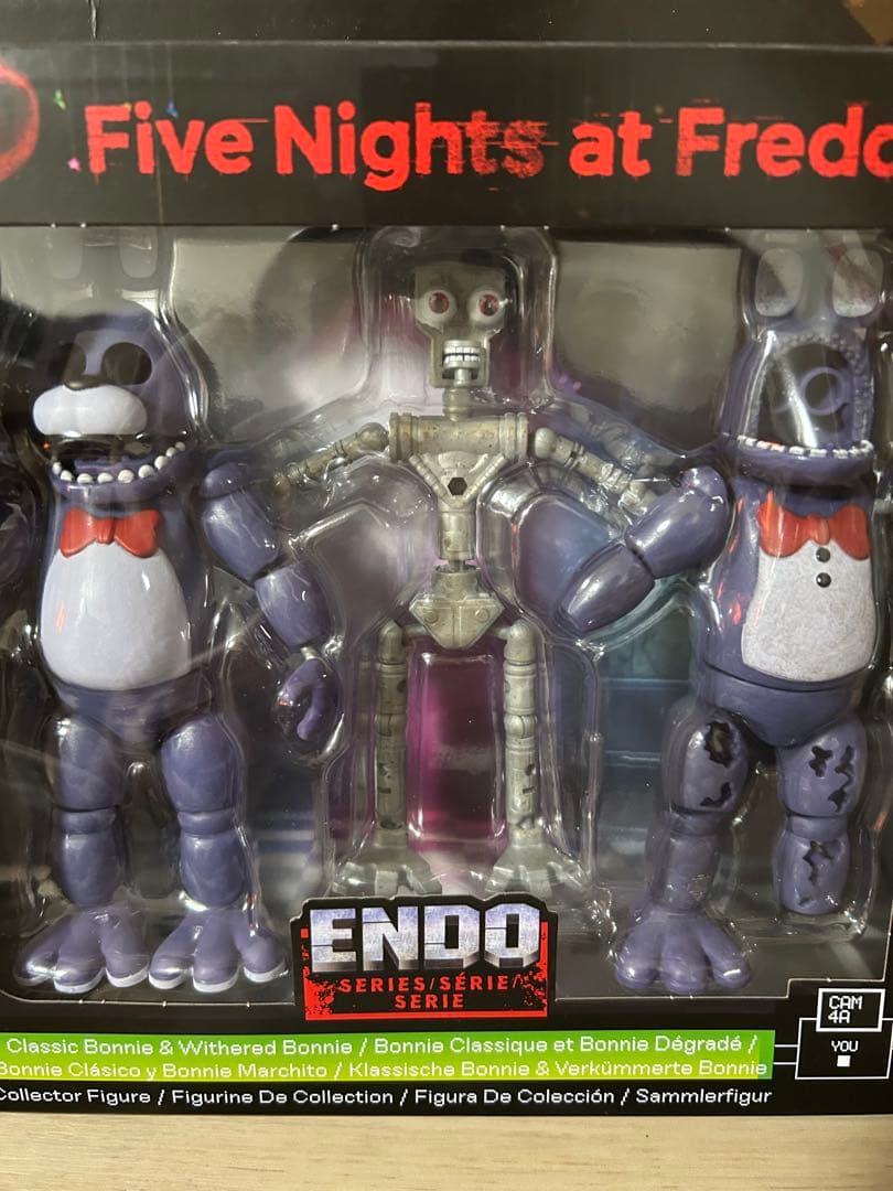 ファイブナイツアットフレディーズFNAF着せ替えアクションフィギュア