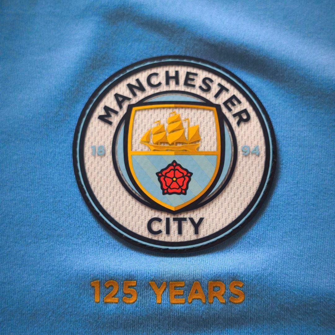 マンチェスター・シティ 125周年記念シャツ 水色 PUMA oasis - メルカリ