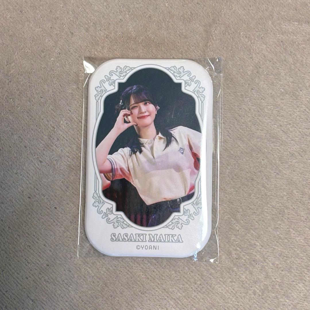 LOVE イコラブ DMM スクラッチ 佐々木舞香 スクエア缶バッジ - メルカリ